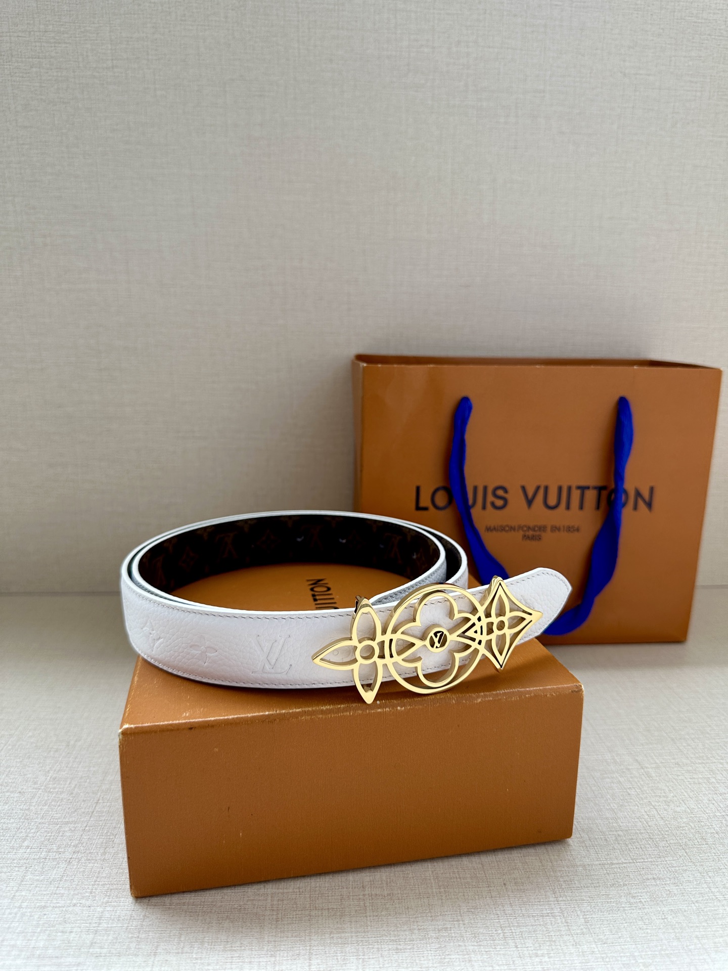 Louis Vuitton Female Basic Belt Canvas M-l