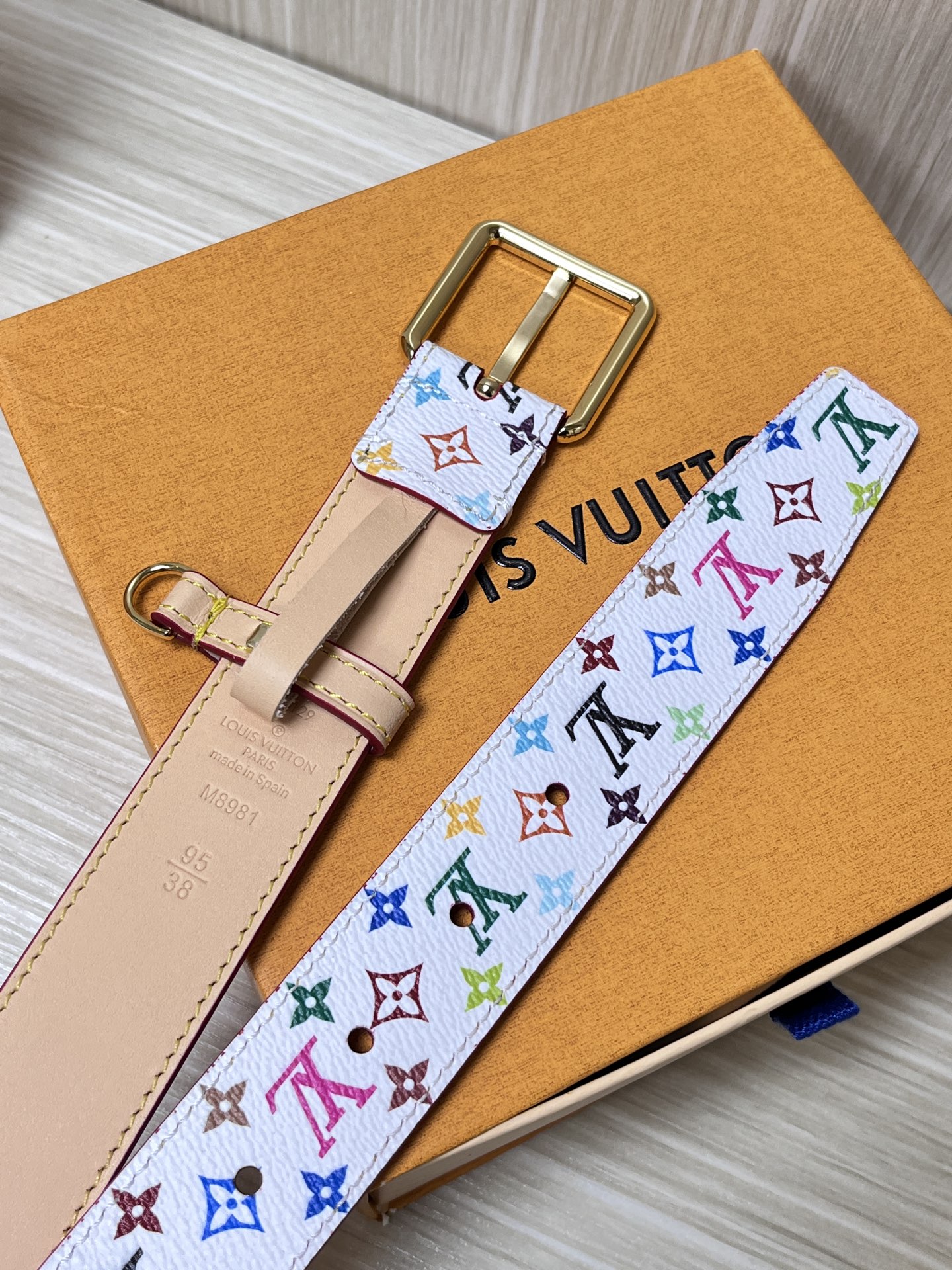 Louis Vuitton Female Basic Belt Canvas 0mm-m-l