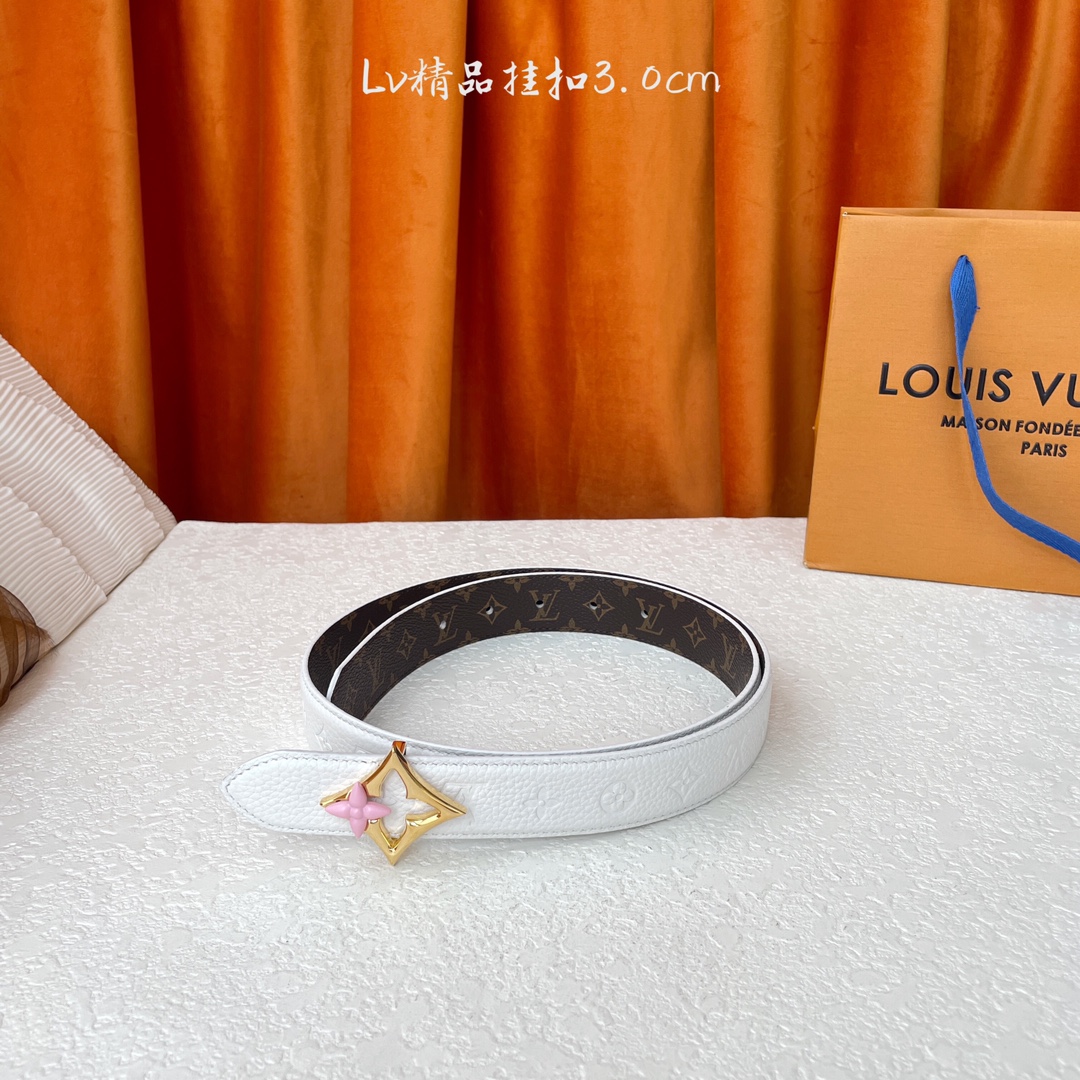 Louis Vuitton Female Basic Belt Coffee S-m-l