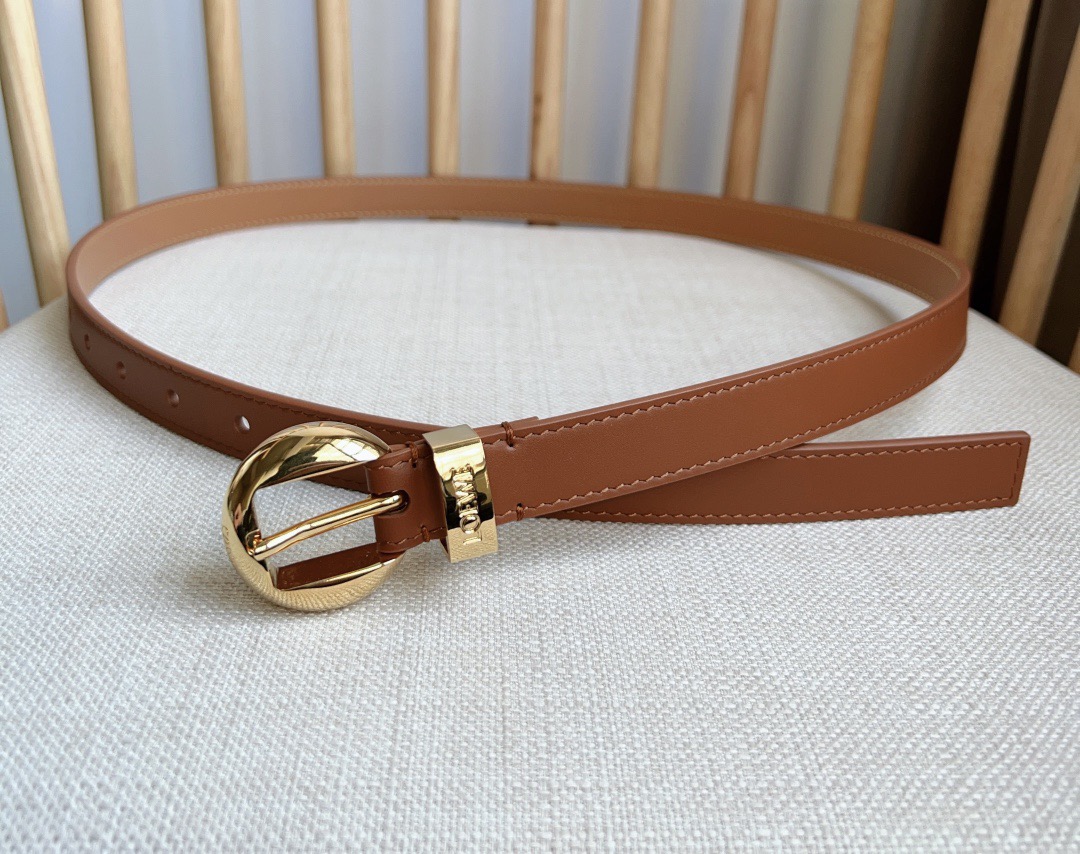 Loewe Female Pin Buckle Belt Cow Leather M-l