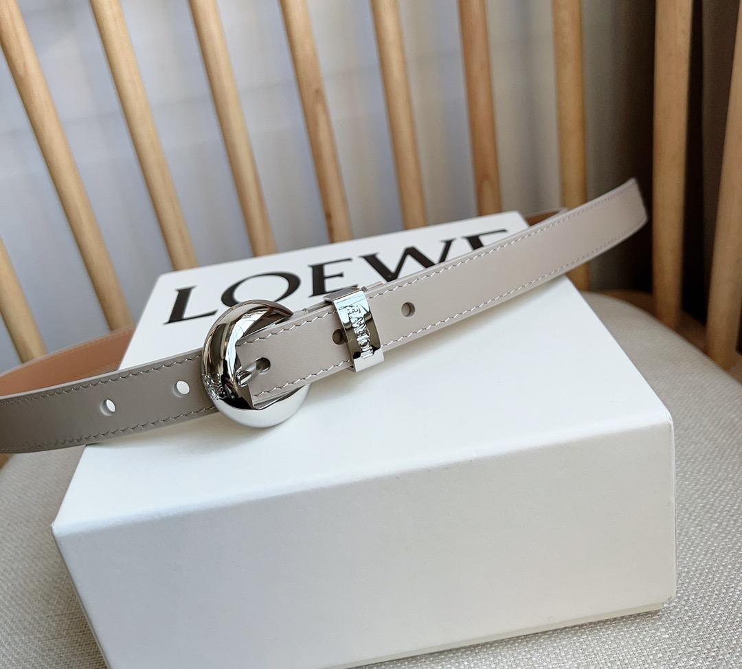Loewe Female Pin Buckle Belt Cow Leather M-l