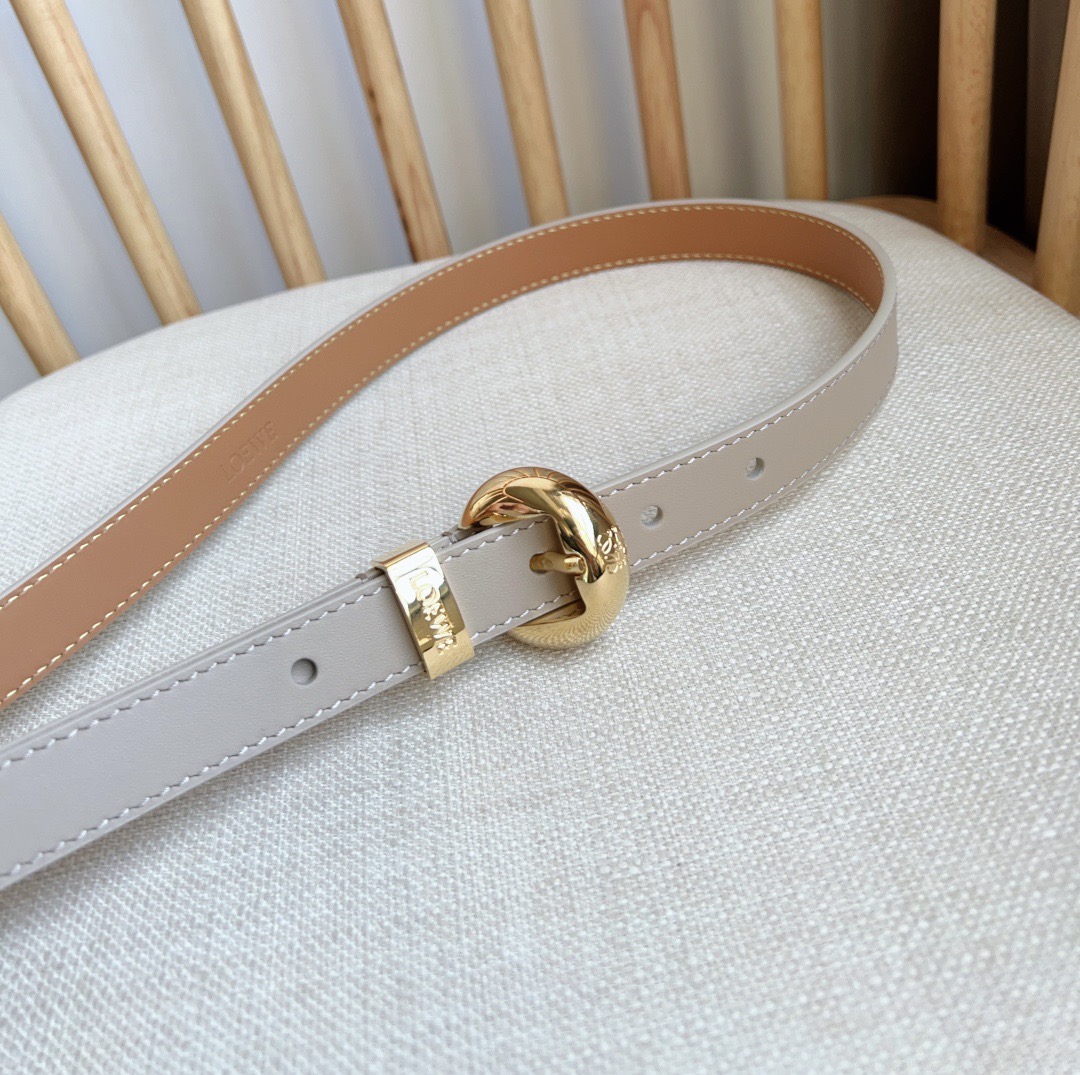 Loewe Female Pin Buckle Belt Cow Leather M-l