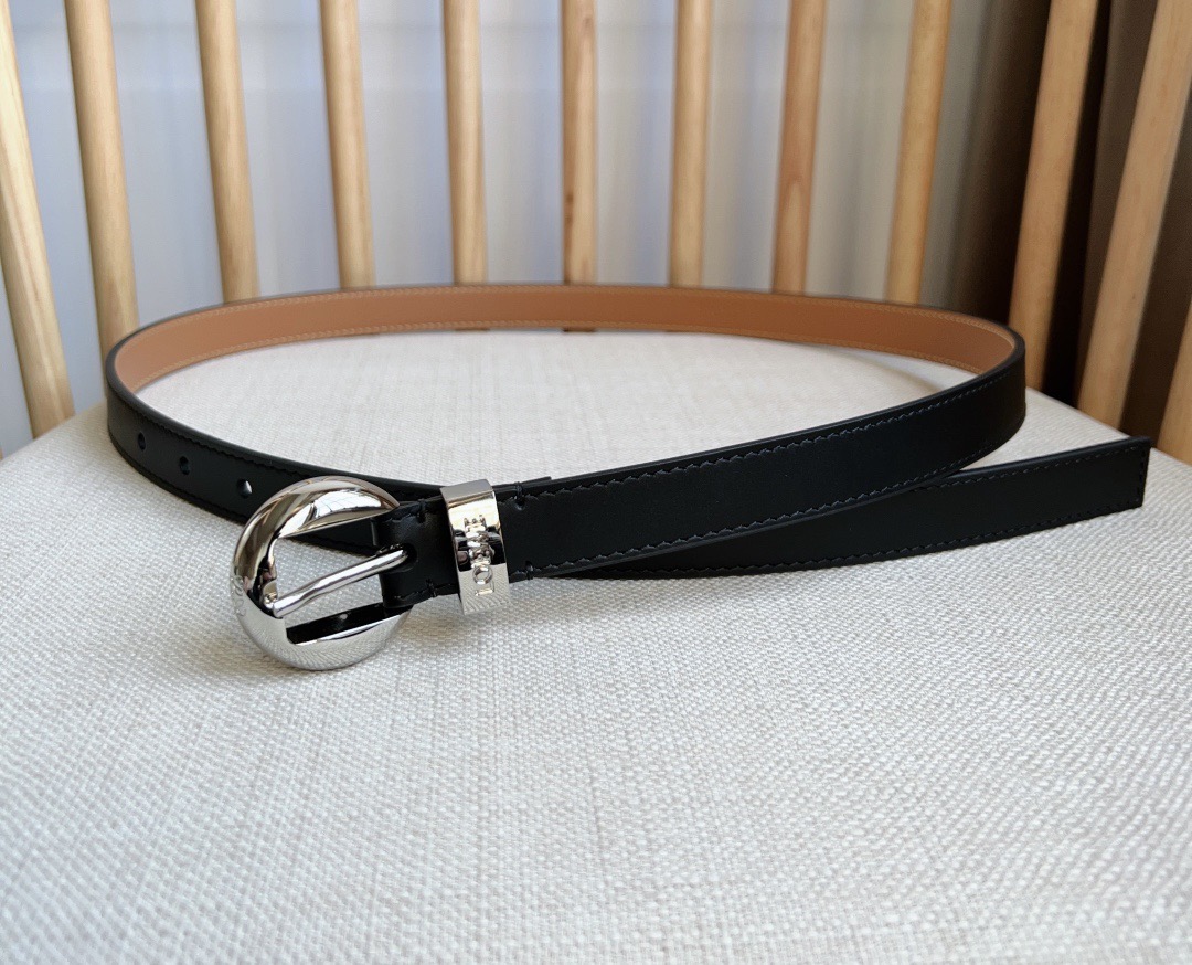 Loewe Female Pin Buckle Belt Cow Leather M-l