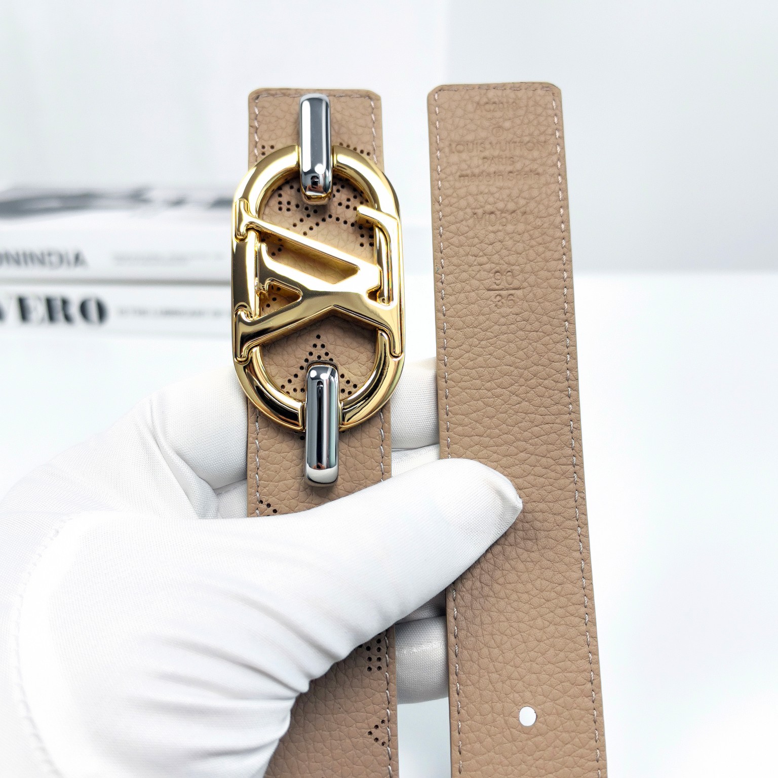 Female Basic Belt Cow Leather M