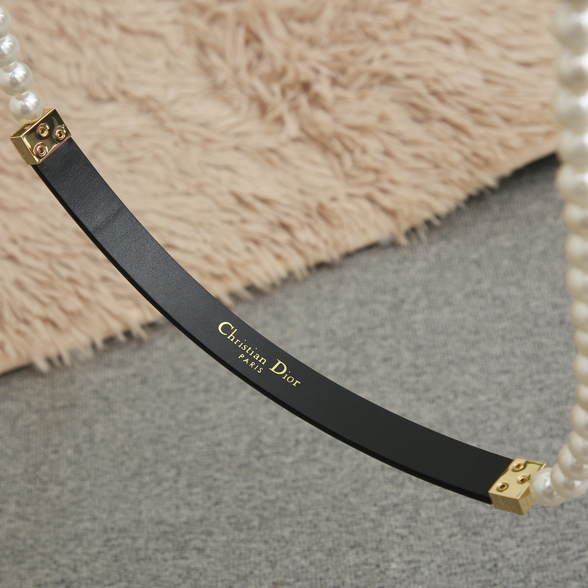 Dior Female Basic Belt Cow Leather Black S-m
