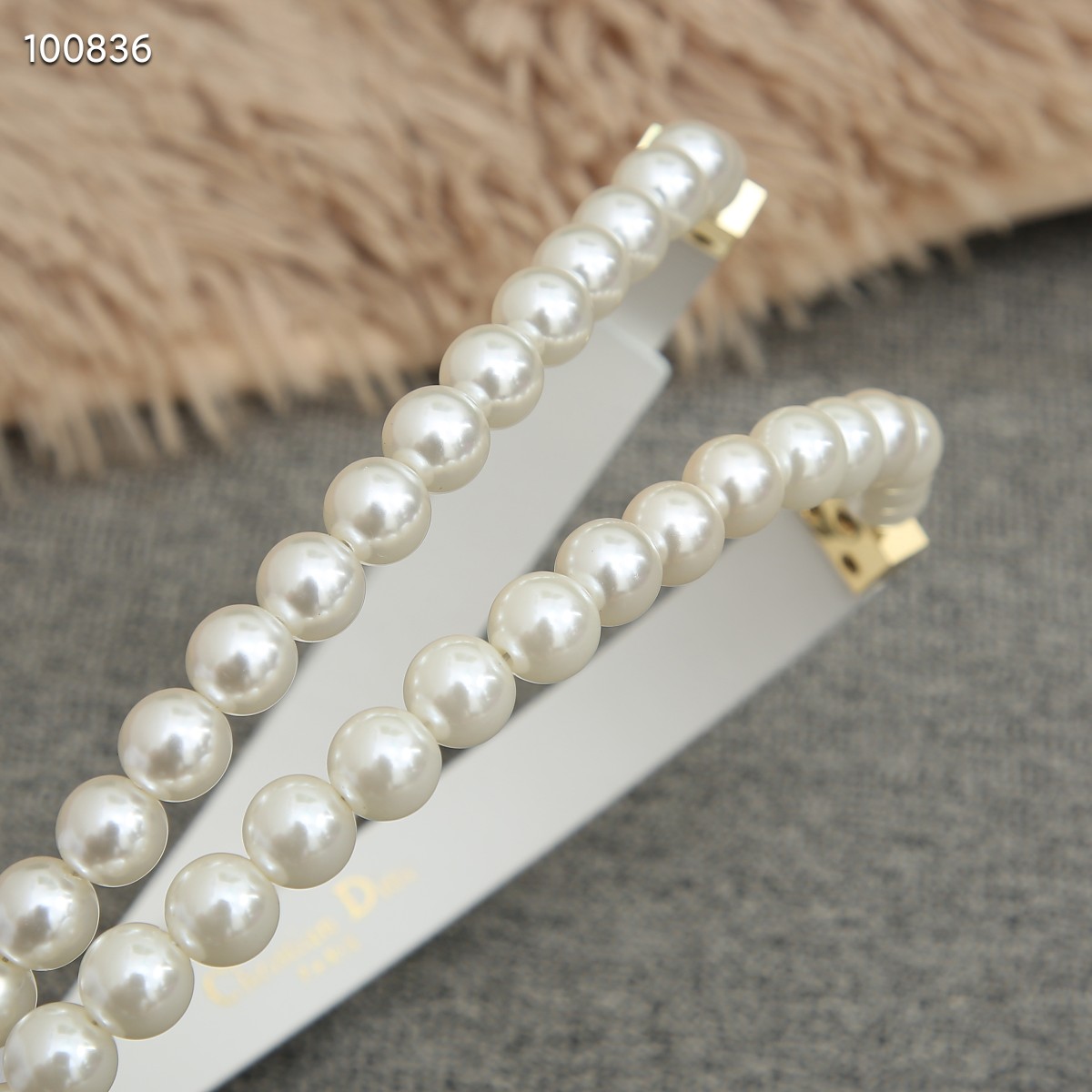 Dior Female Basic Belt Cow Leather White S-m