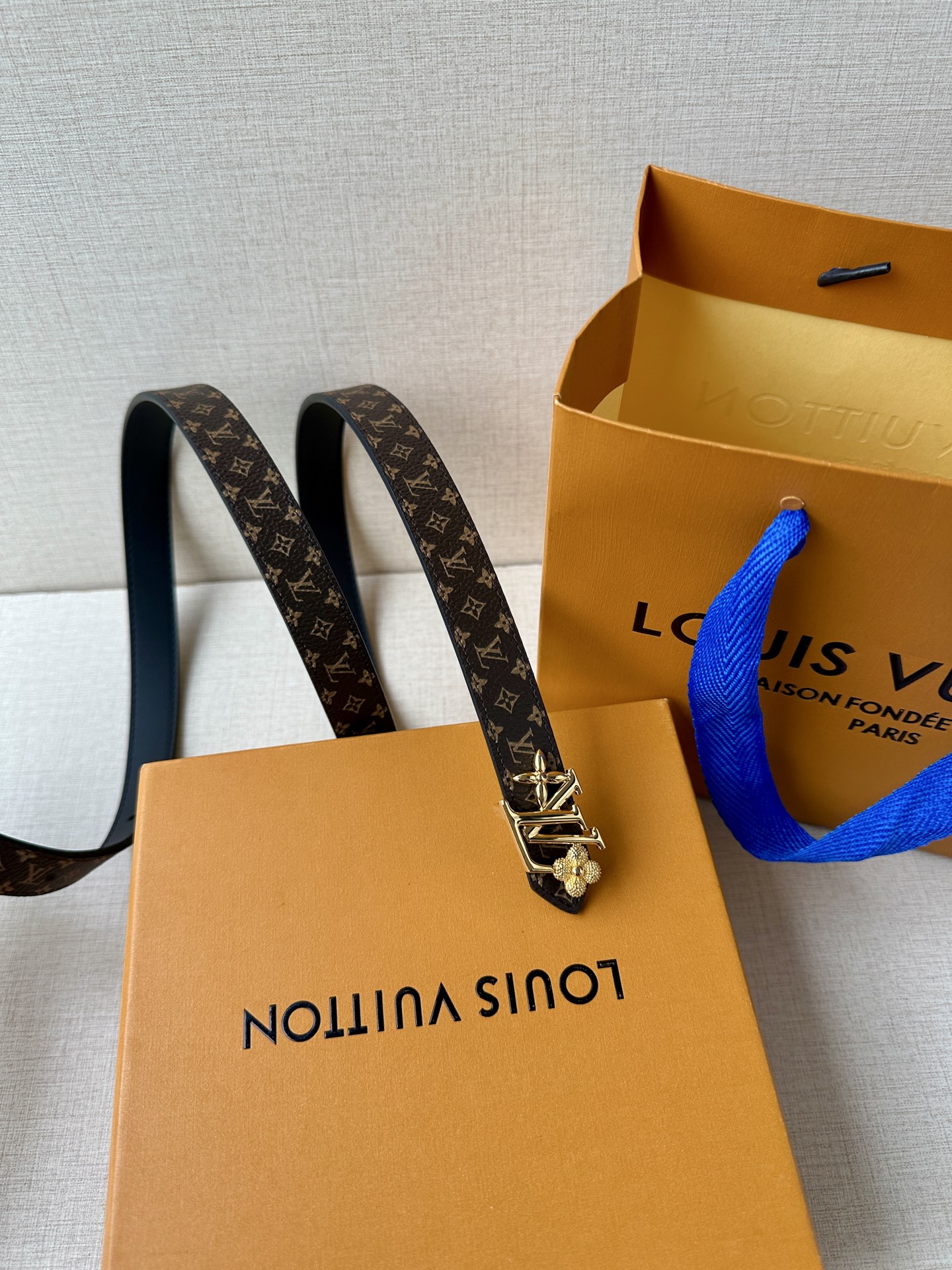 Louis Vuitton Female Basic Belt Canvas M-l