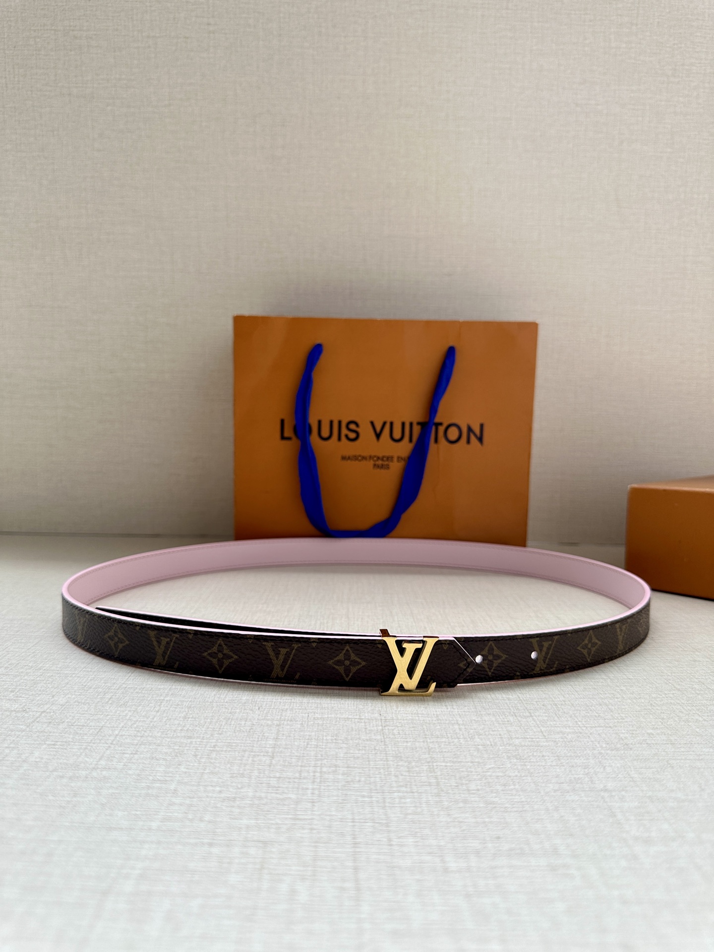 Louis Vuitton Female Basic Belt Cow Leather S-m-l