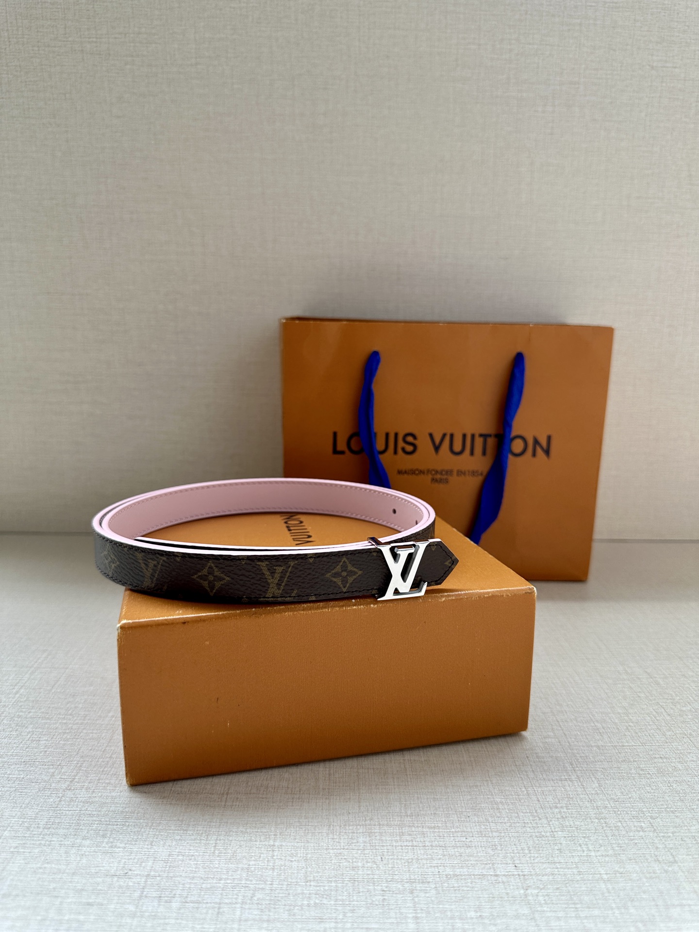 Louis Vuitton Female Basic Belt Cow Leather S-m-l