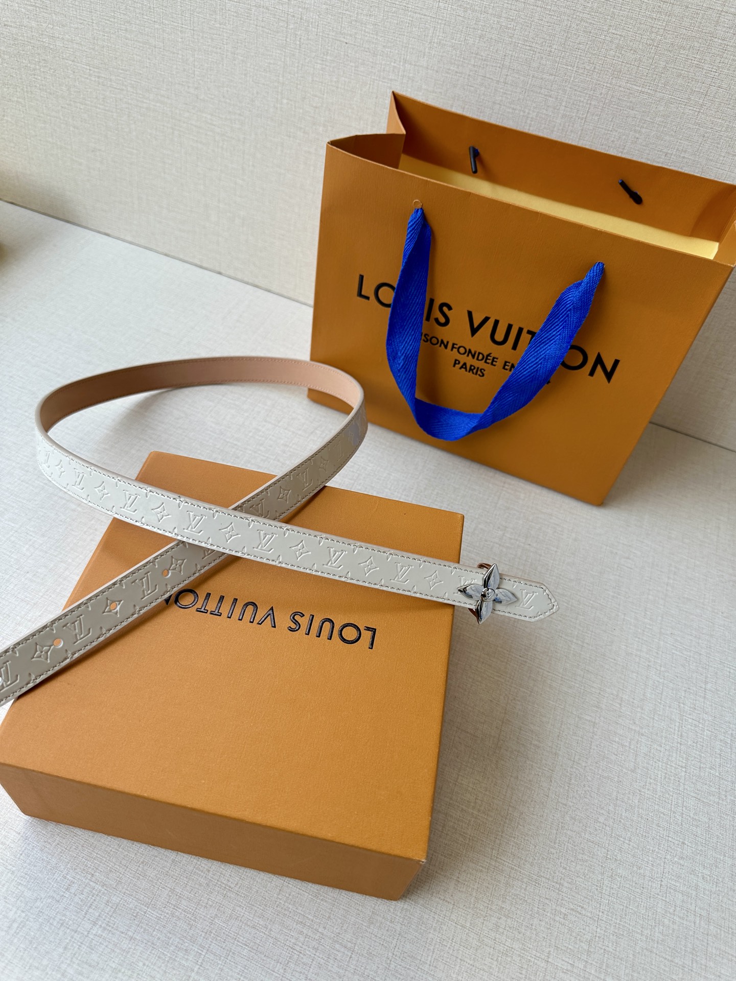 Louis Vuitton Female Basic Belt Cow Leather S-m-l