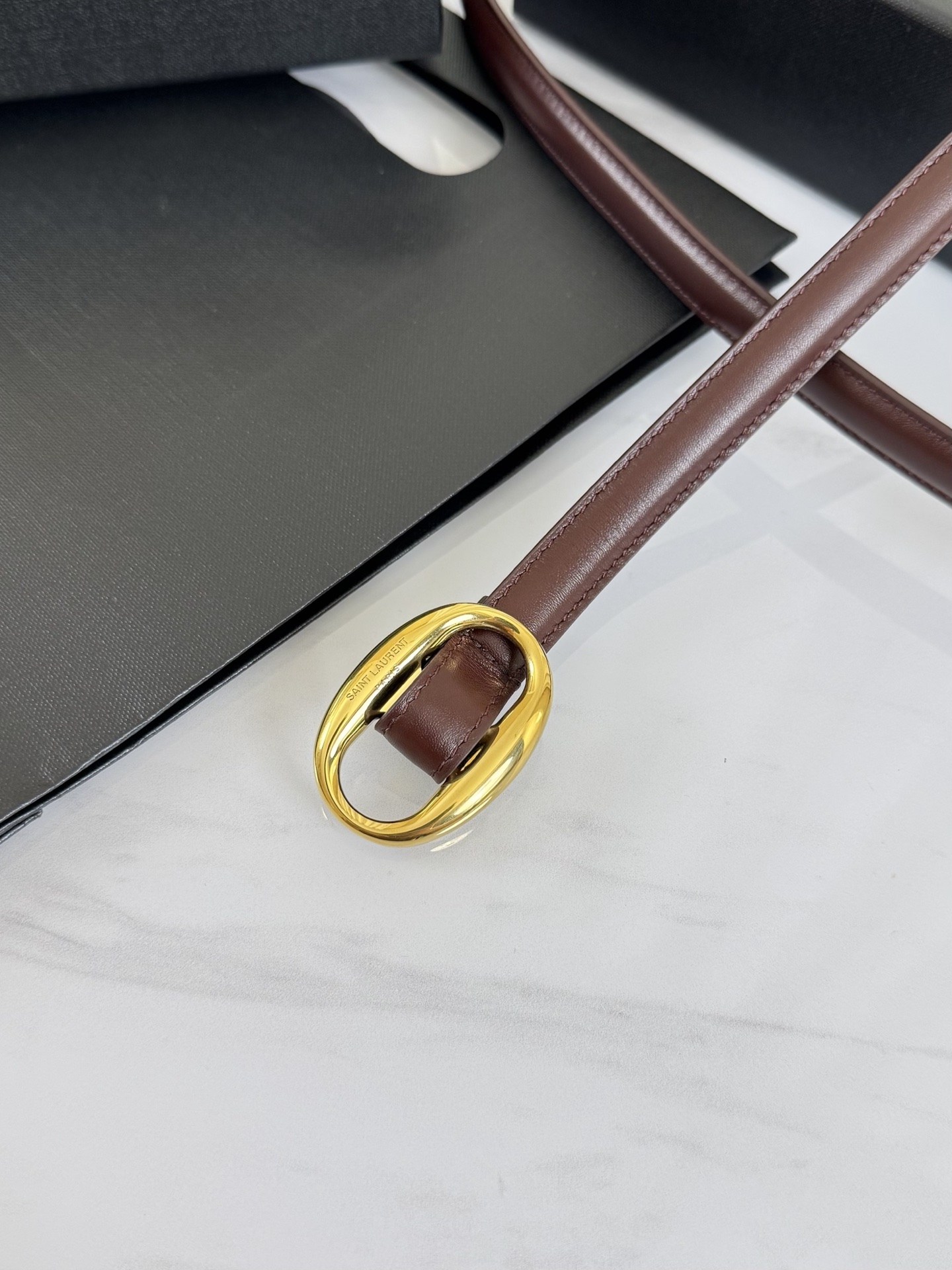 Saint Laurent Female Leather Belt S-l