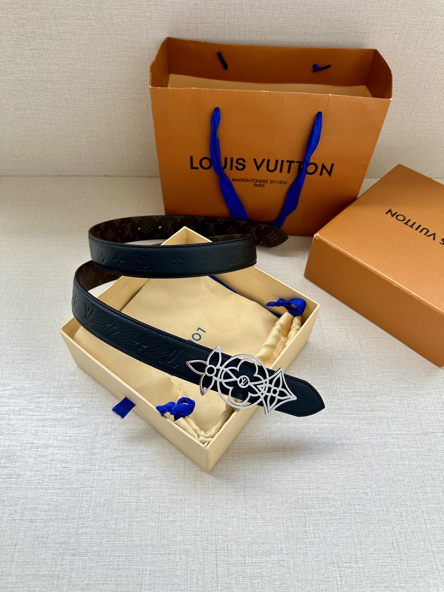 Louis Vuitton Female Basic Belt Canvas M-l