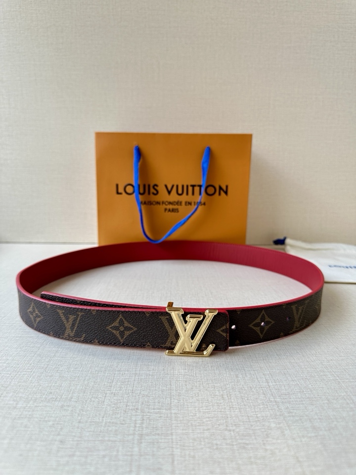 Louis Vuitton Female Basic Belt Canvas S-m-l