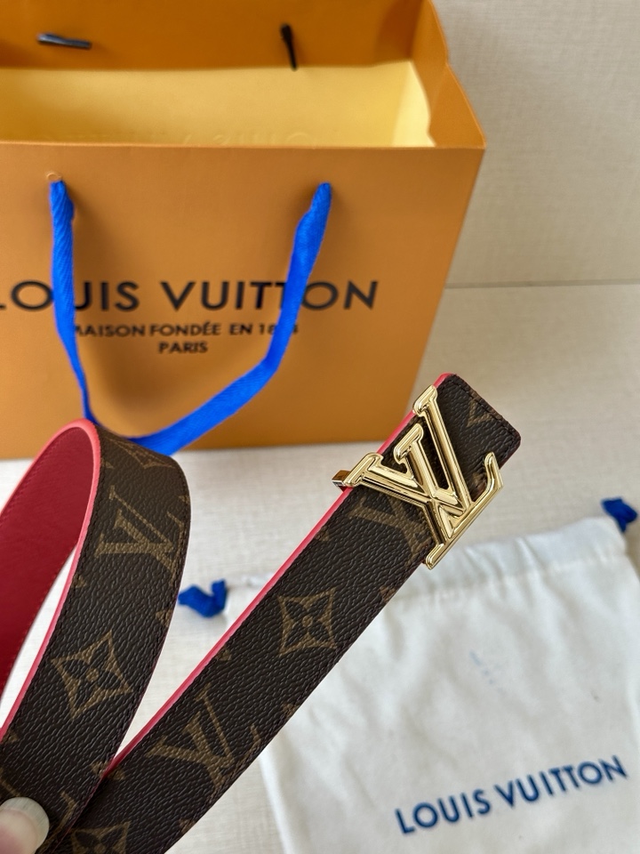 Louis Vuitton Female Basic Belt Canvas S-m-l