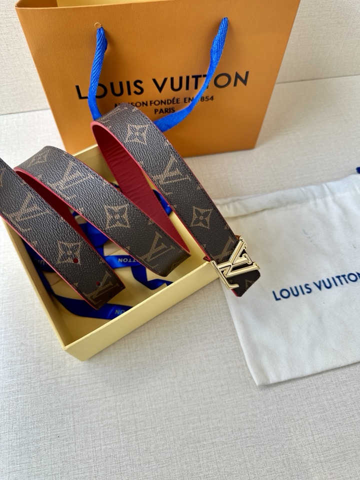Louis Vuitton Female Basic Belt Canvas S-m-l