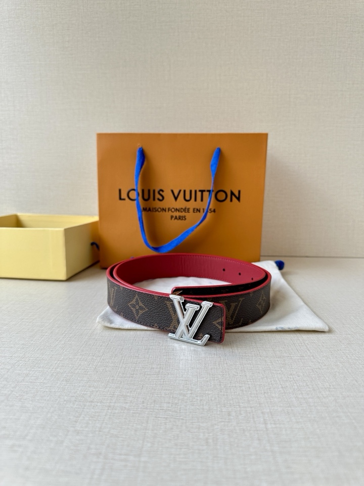 Louis Vuitton Female Basic Belt Canvas S-m-l
