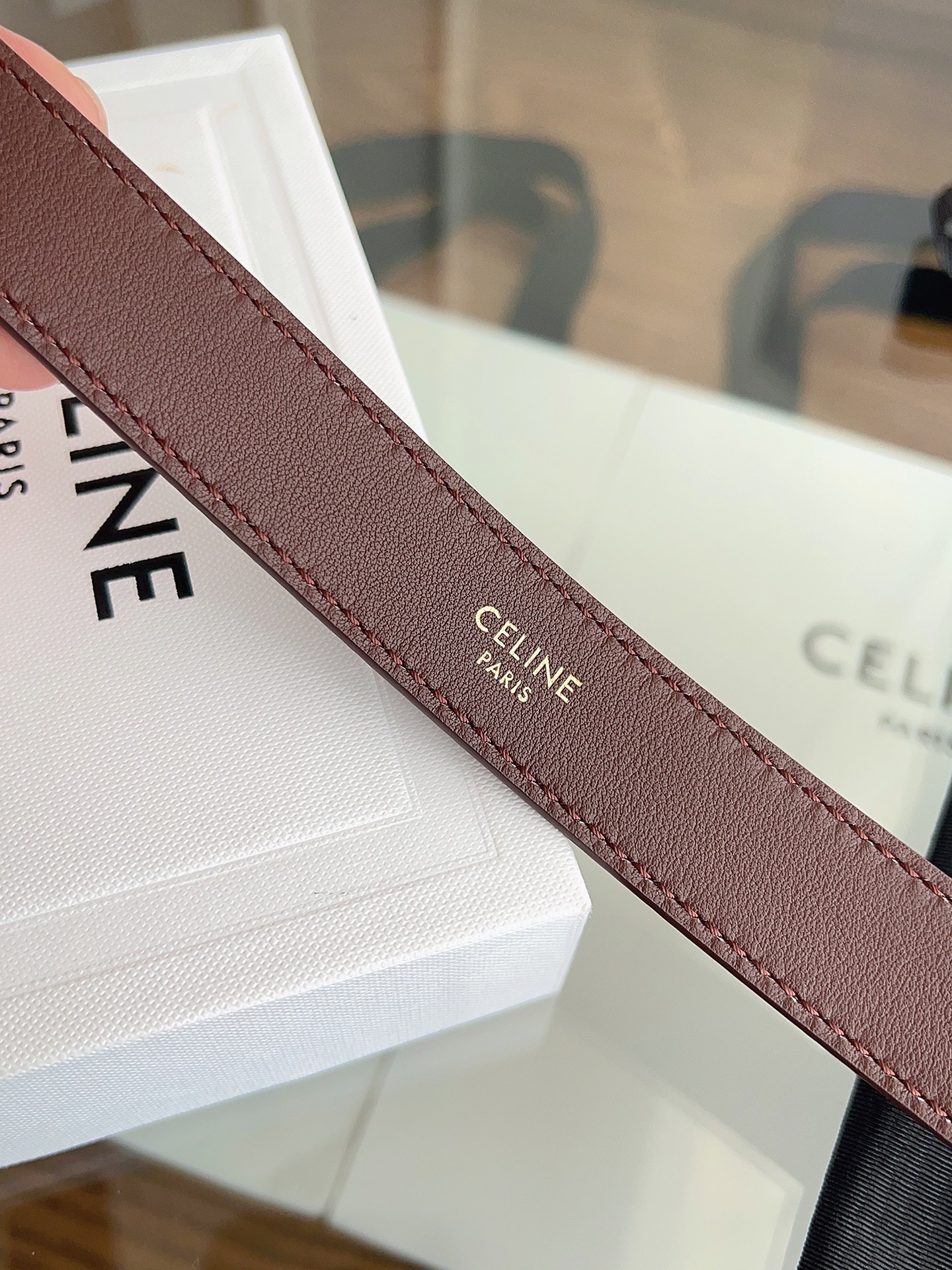 Celine Female Basic Belt Cow Leather M-l