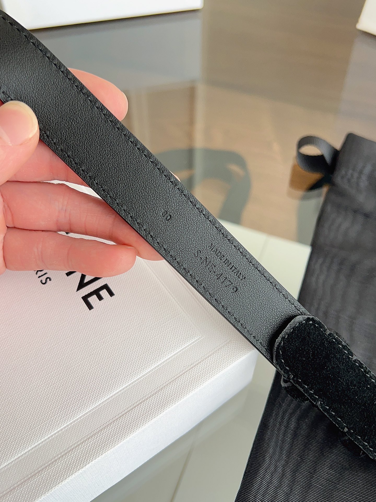 Celine Female Basic Belt Cow Leather M-l