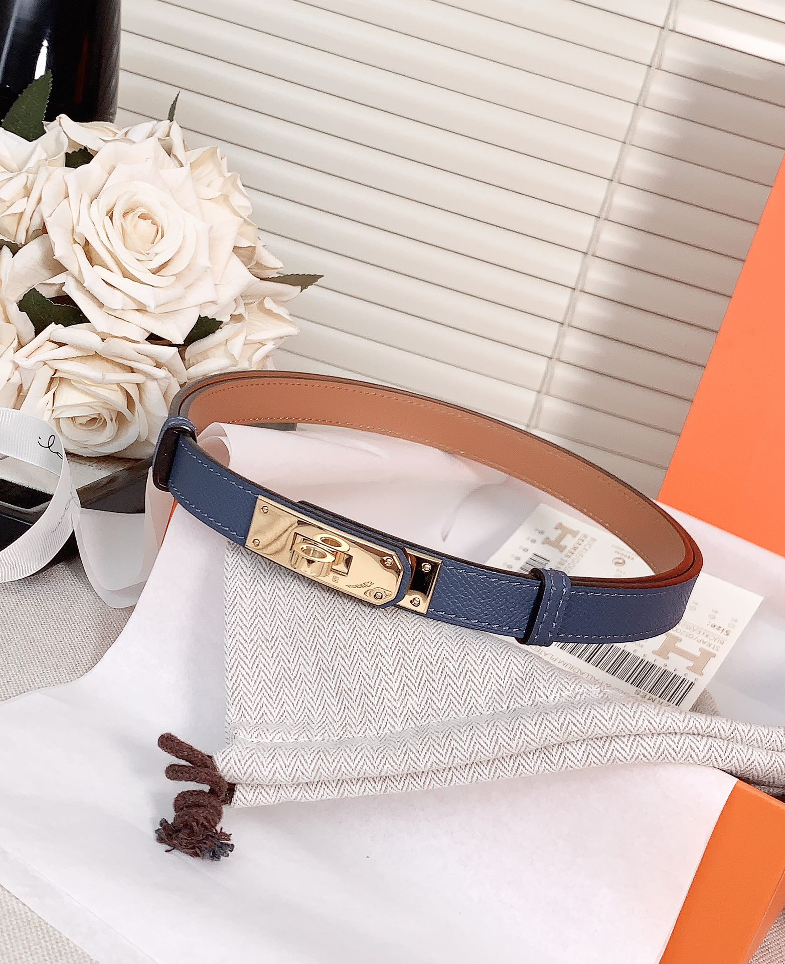 Female Leather Belt Cow Leather Adjustable S-m-l