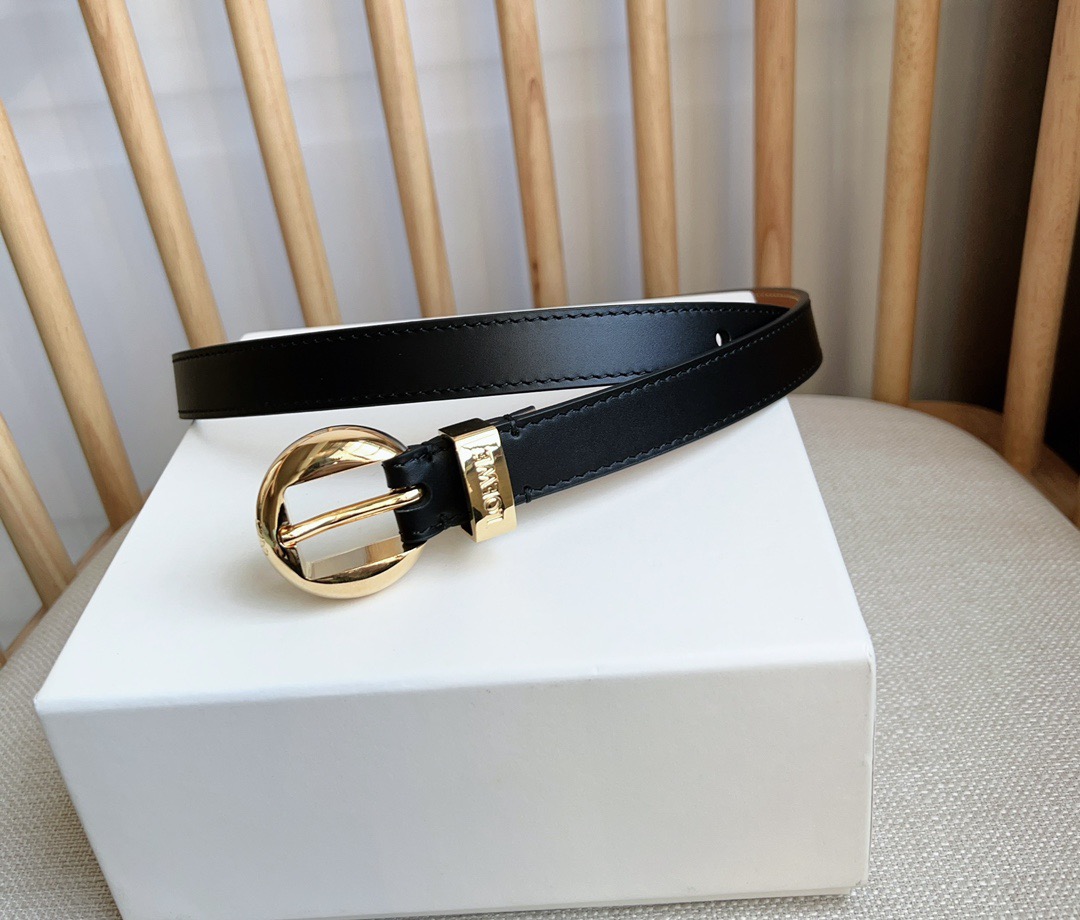 Loewe Female Pin Buckle Belt Cow Leather M-l