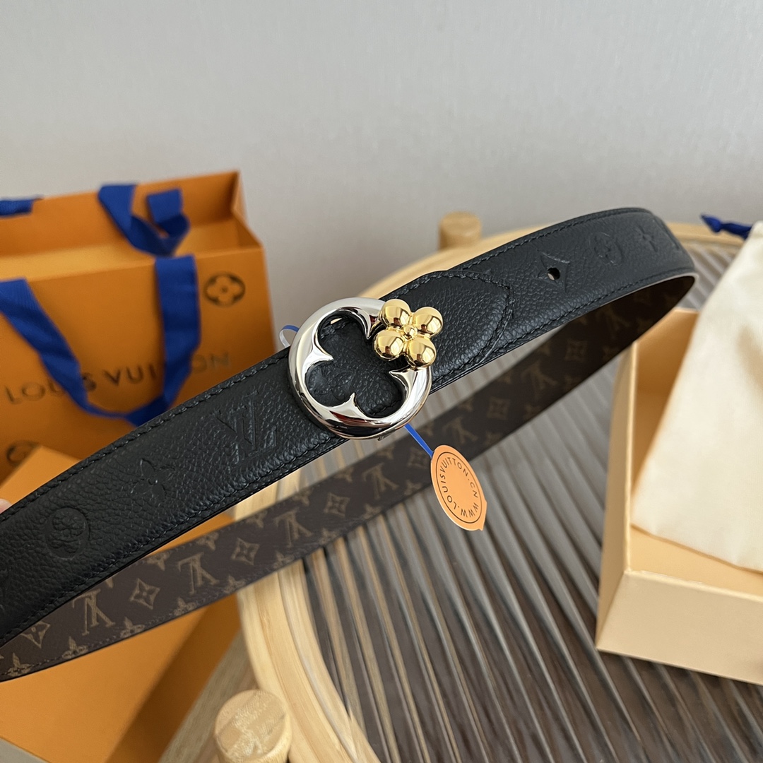 Louis Vuitton Female Basic Belt Canvas M-l