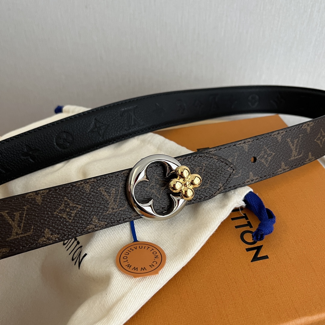 Louis Vuitton Female Basic Belt Canvas M-l