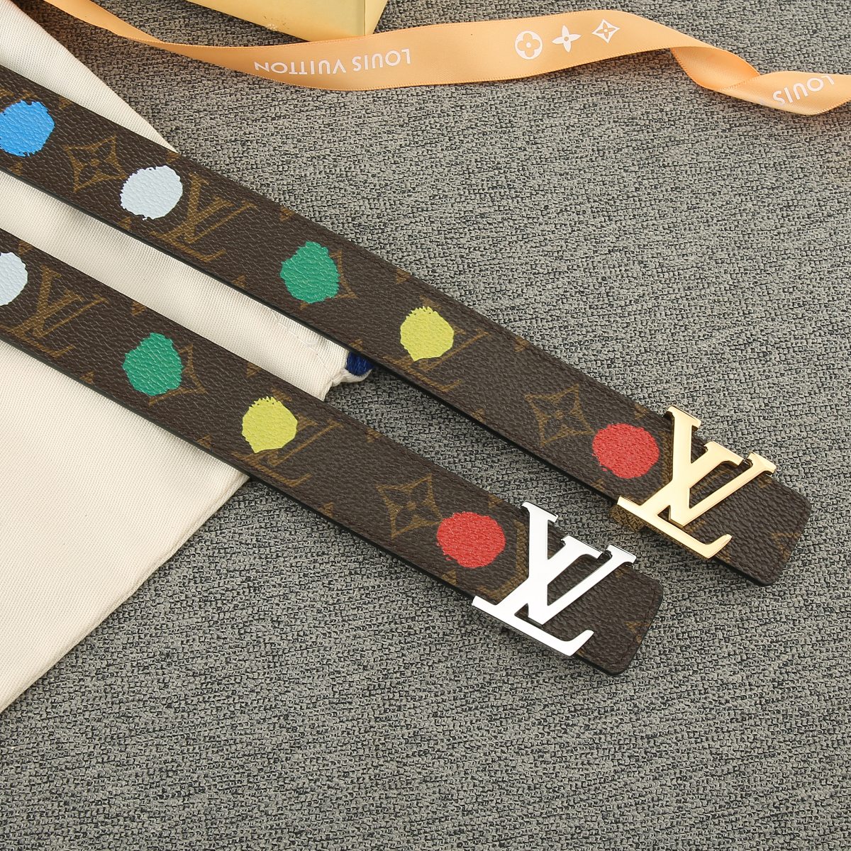 Louis Vuitton Female Basic Belt Canvas M-l