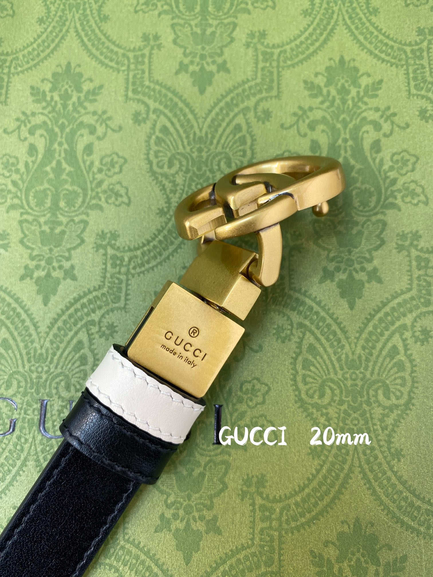 Gucci Female Basic Belt Cow Leather 20mm