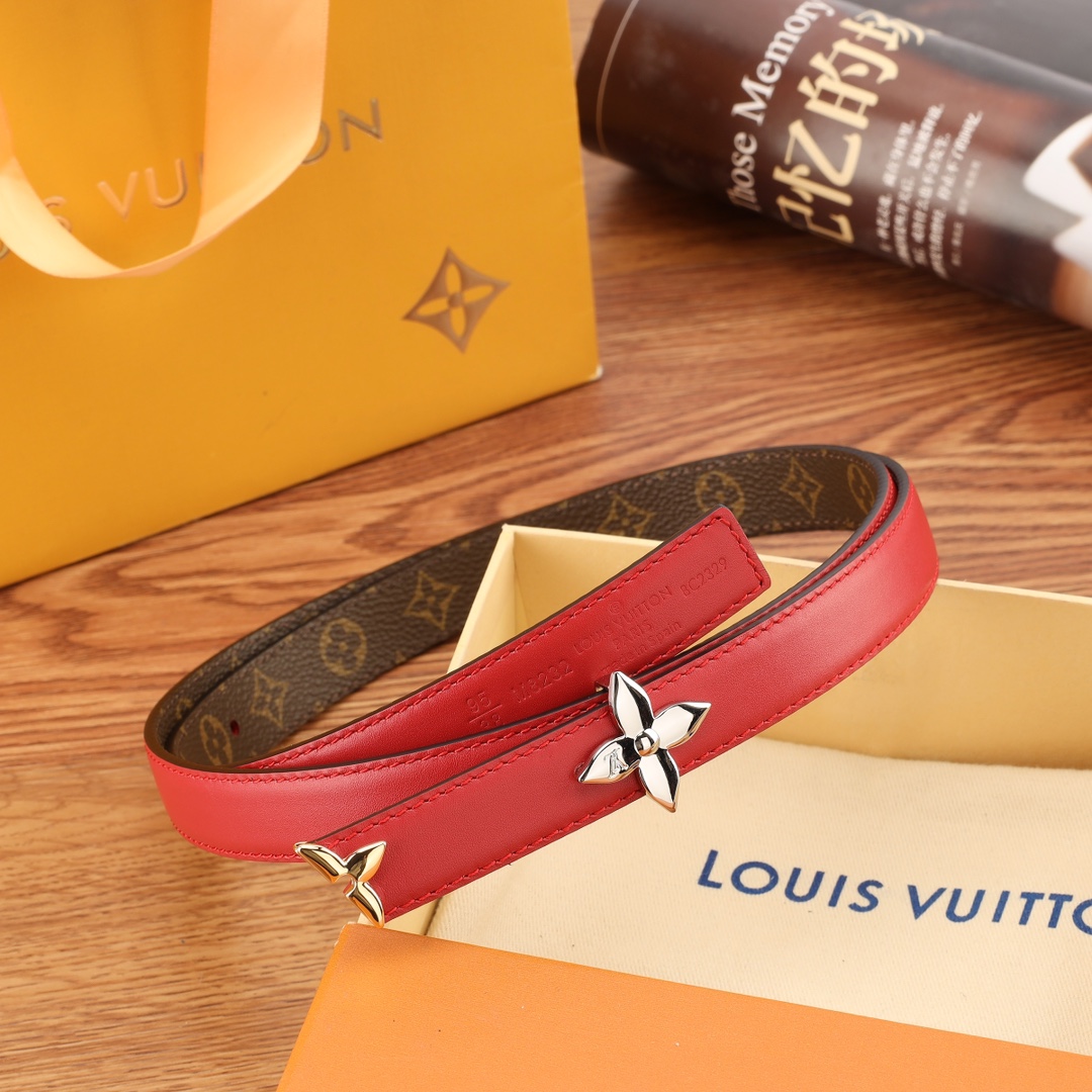 Louis Vuitton Female Basic Belt Canvas S-m-l