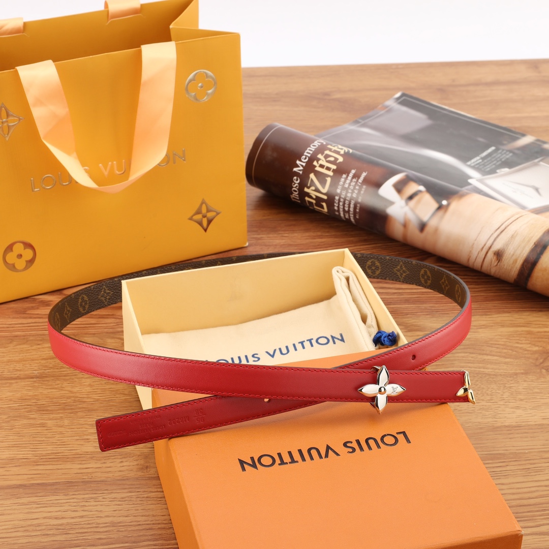 Louis Vuitton Female Basic Belt Canvas S-m-l