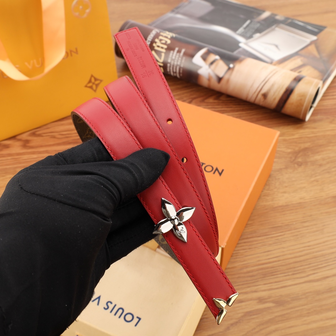 Louis Vuitton Female Basic Belt Canvas S-m-l