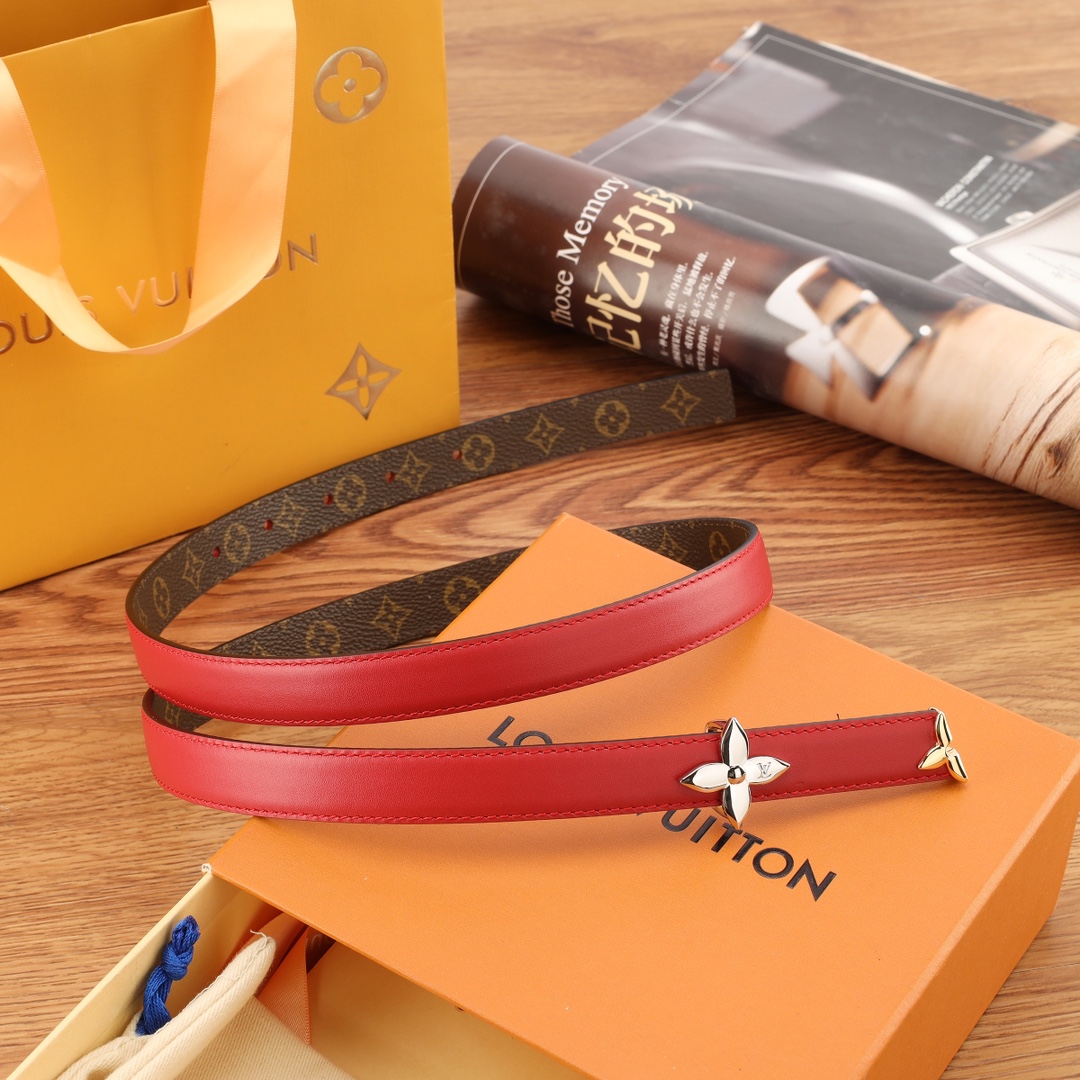 Louis Vuitton Female Basic Belt Canvas S-m-l