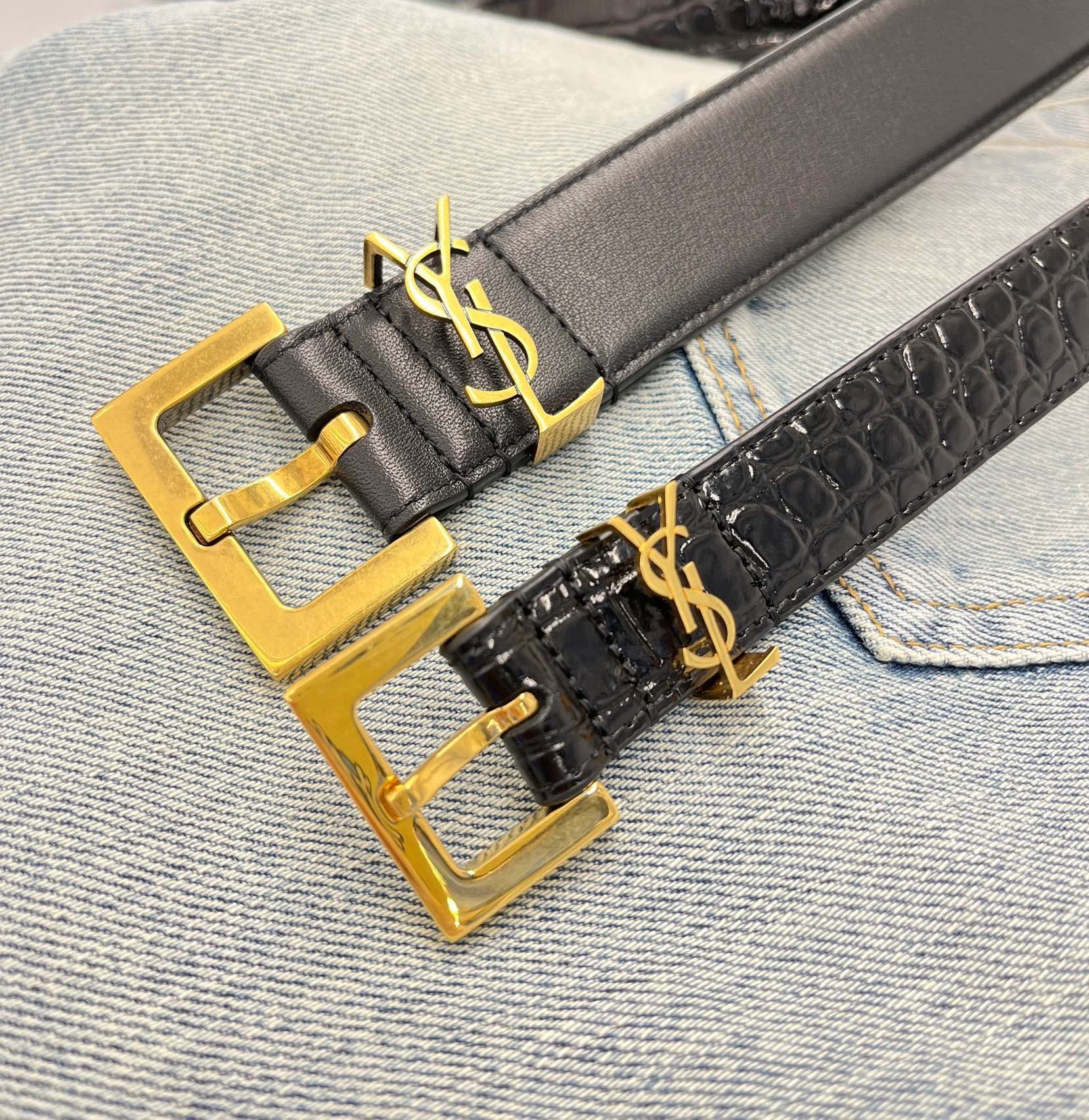 Saint Laurent Female Basic Belt S-m-l