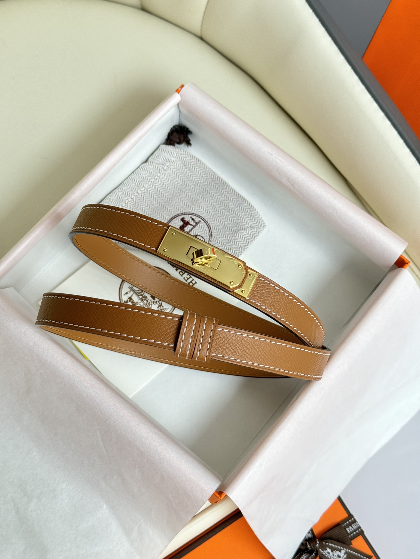 Hermès Female Basic Belt Adjustable 8mm