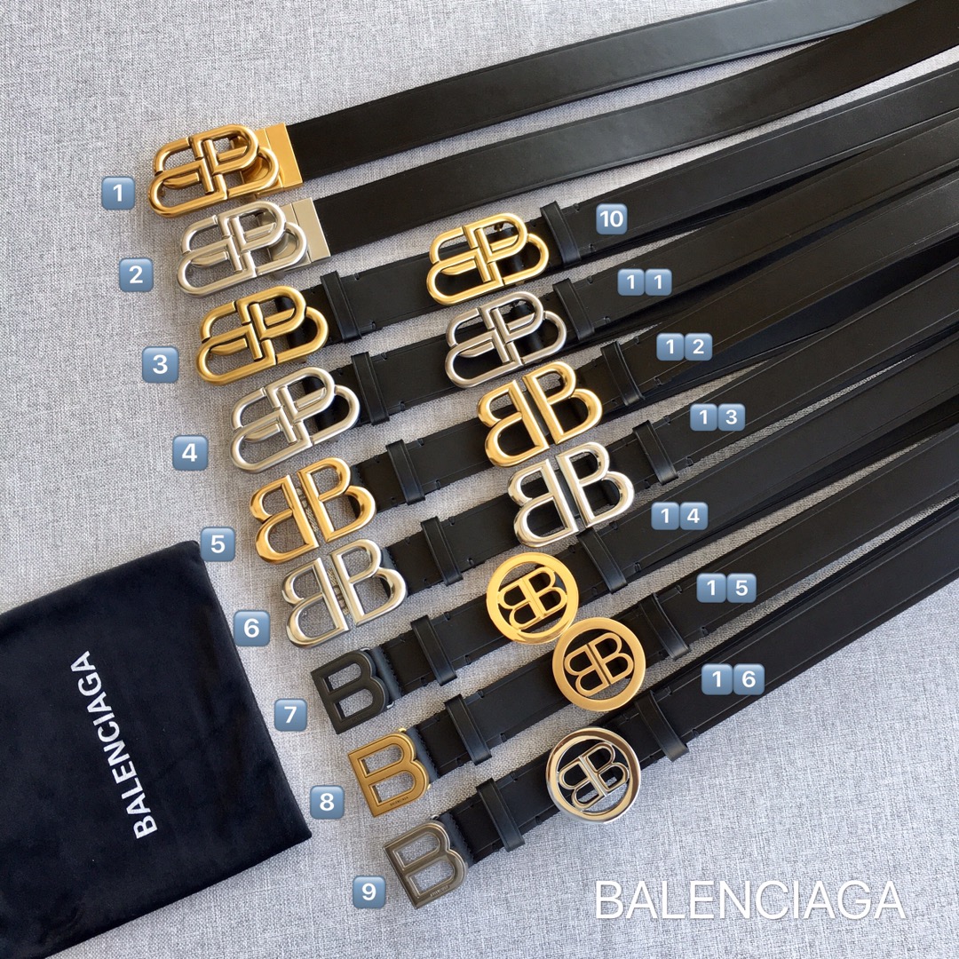 Balenciaga Female Basic Belt M