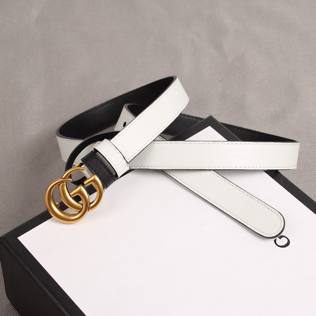 Gucci Female Basic Belt Top Grain Leather