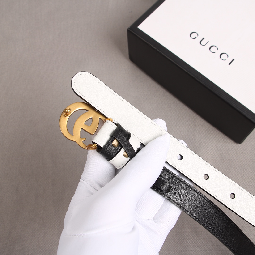 Gucci Female Basic Belt Top Grain Leather