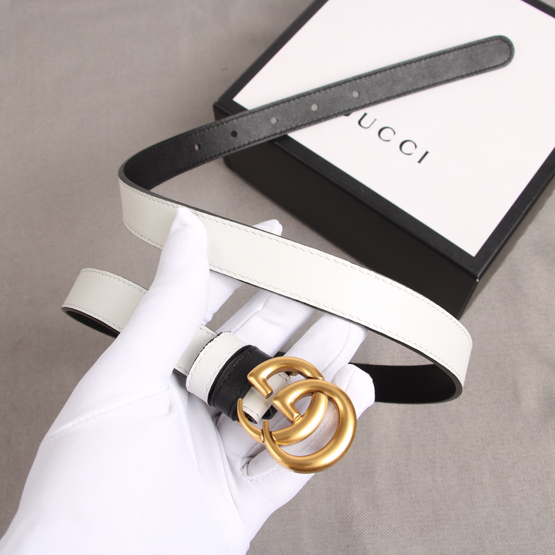 Gucci Female Basic Belt Top Grain Leather