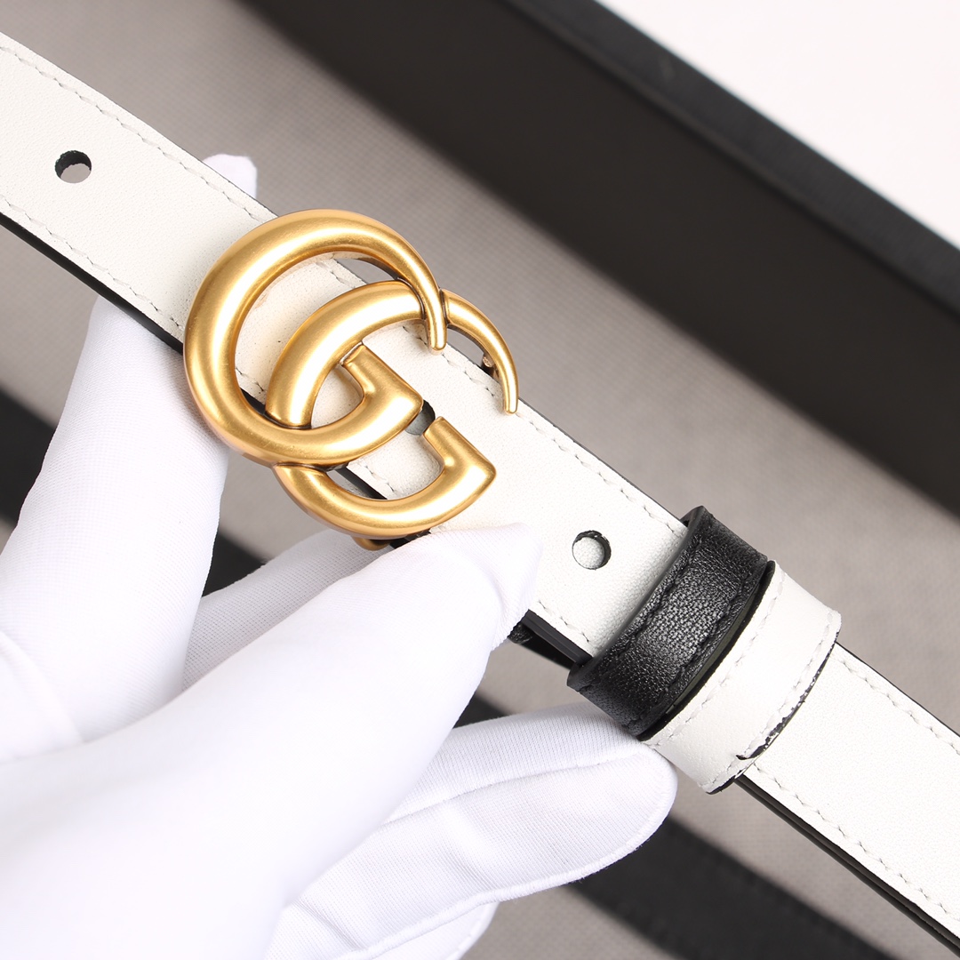 Gucci Female Basic Belt Top Grain Leather