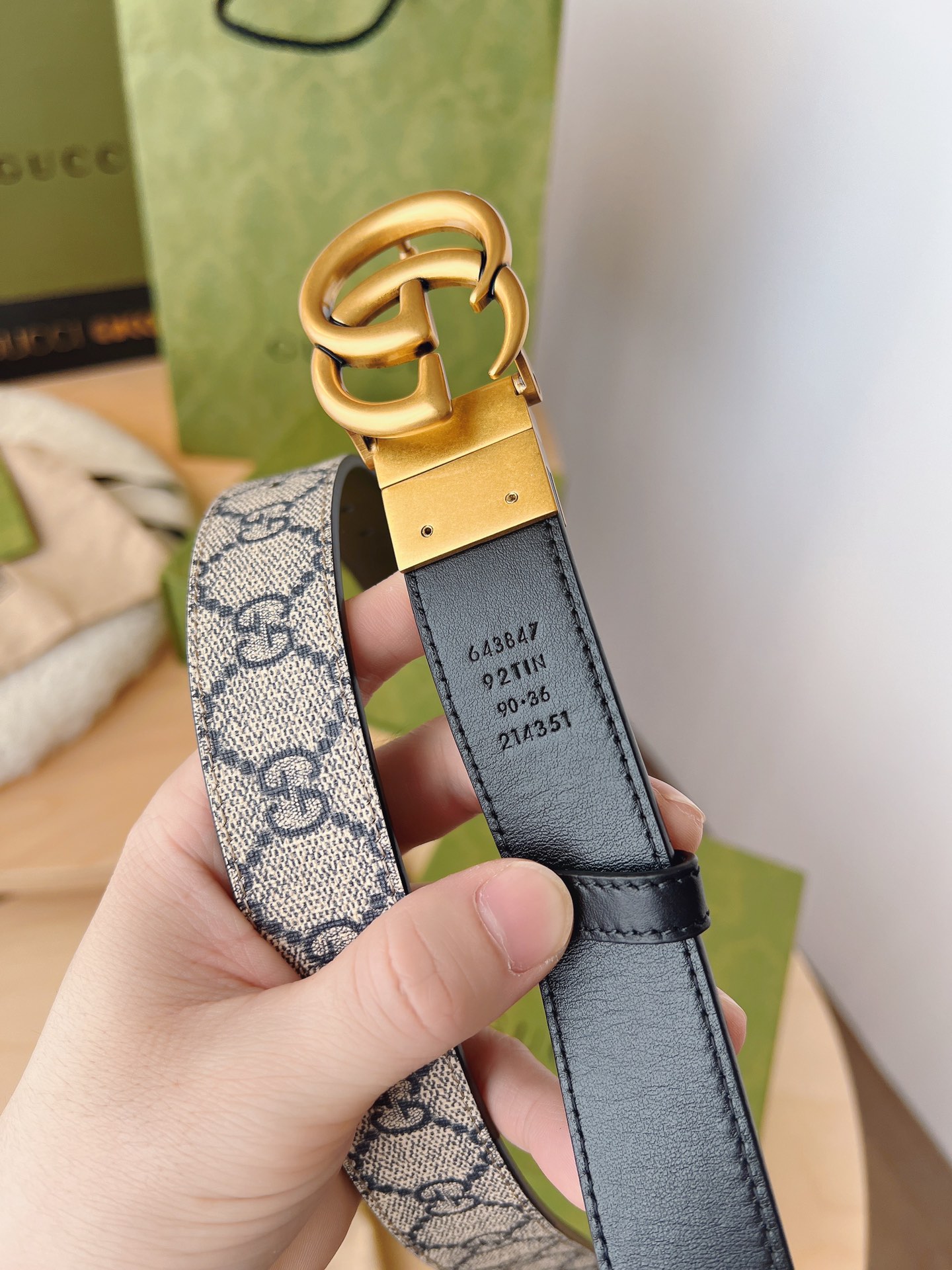 Gucci Female Basic Belt Cow Leather