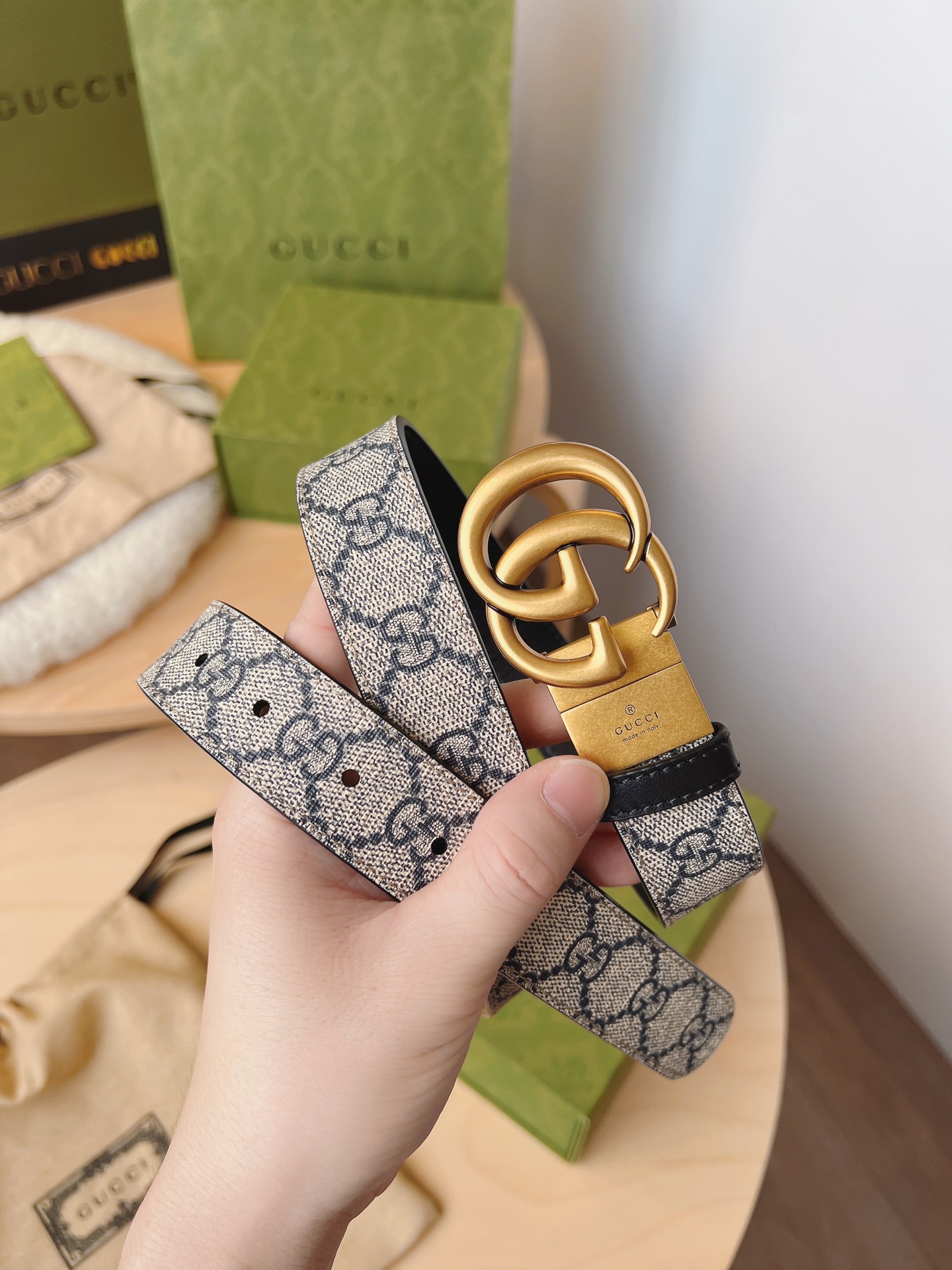 Gucci Female Basic Belt Cow Leather