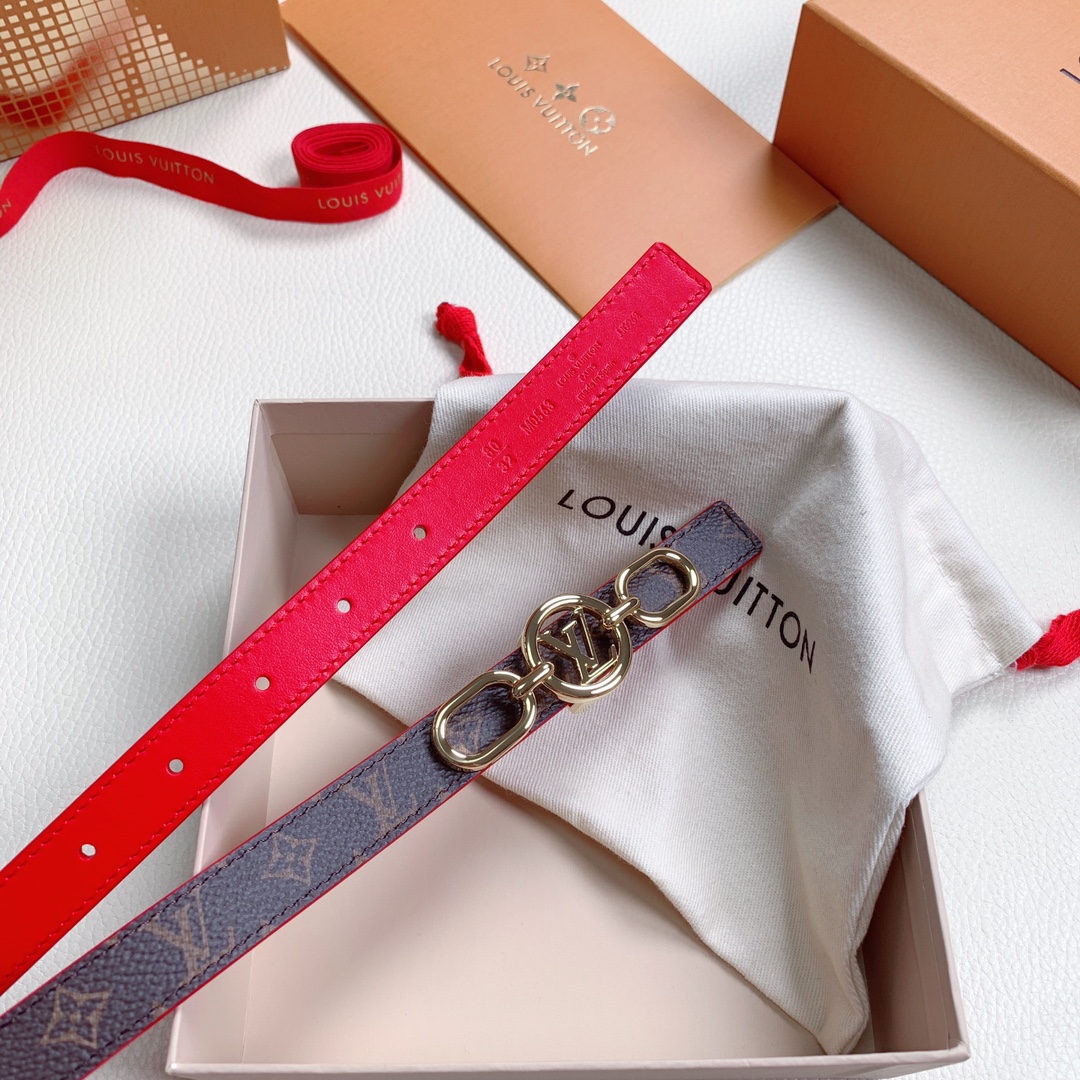Louis Vuitton Female Basic Belt Cow Leather M