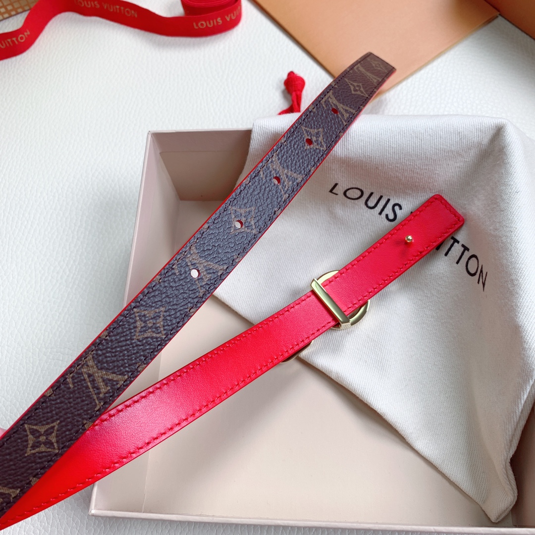 Louis Vuitton Female Basic Belt Cow Leather M