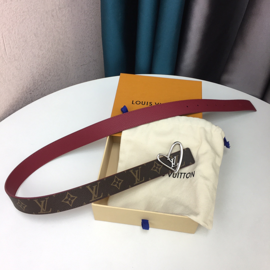 Louis Vuitton Female Basic Belt Cow Leather M