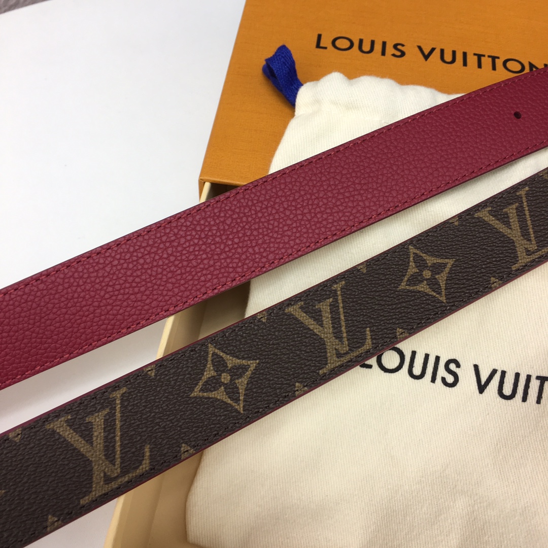 Louis Vuitton Female Basic Belt Cow Leather M