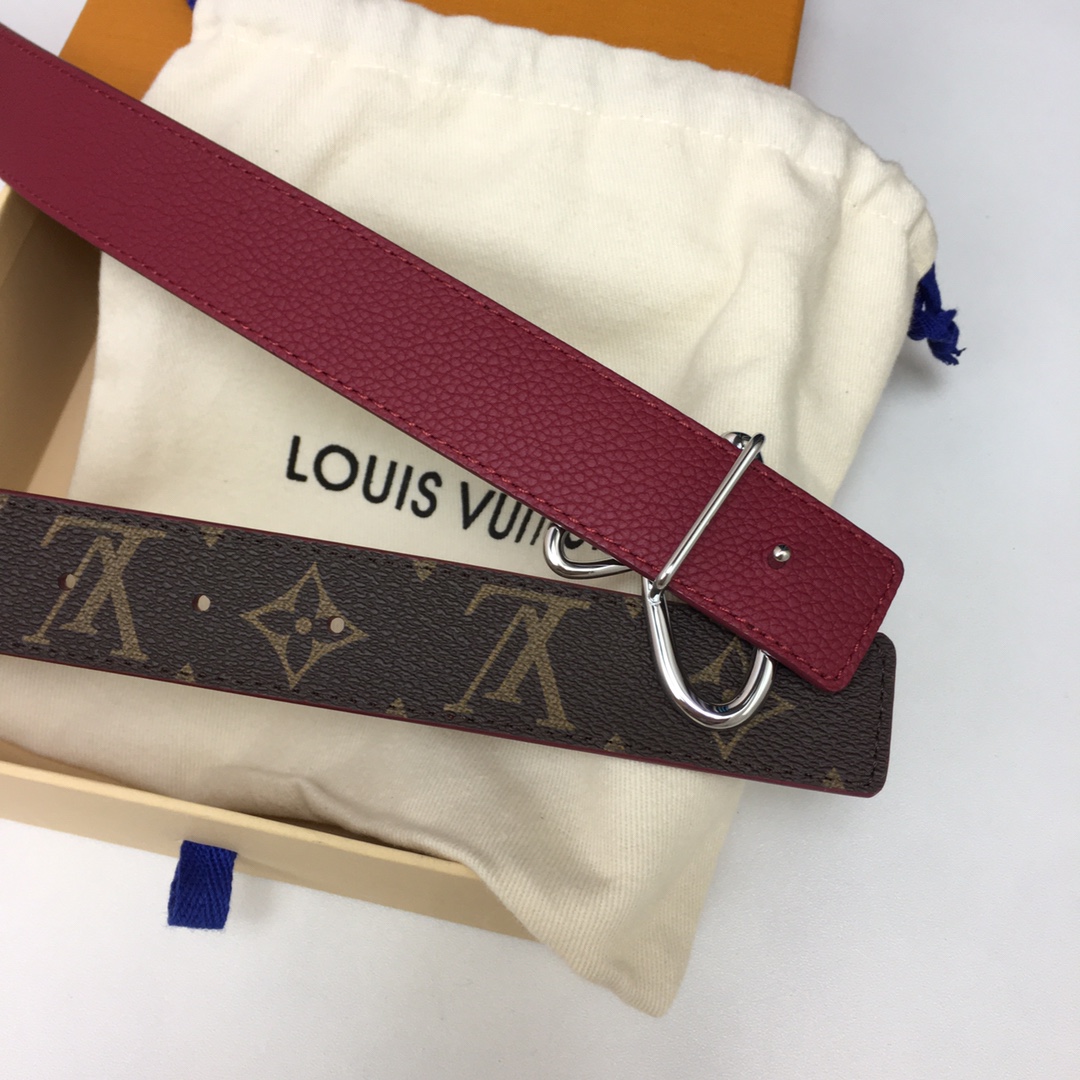 Louis Vuitton Female Basic Belt Cow Leather M