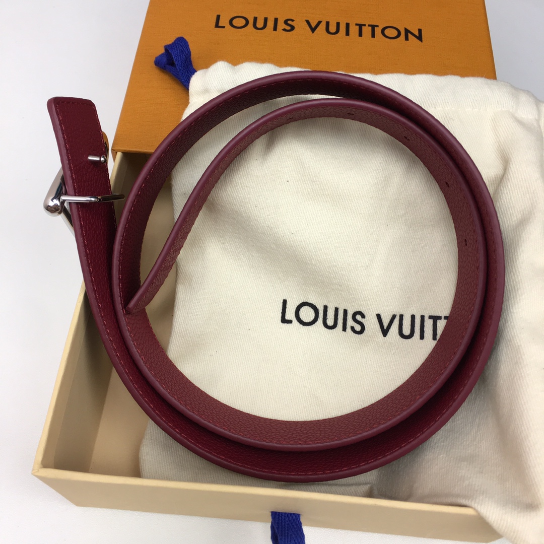 Louis Vuitton Female Basic Belt Cow Leather M
