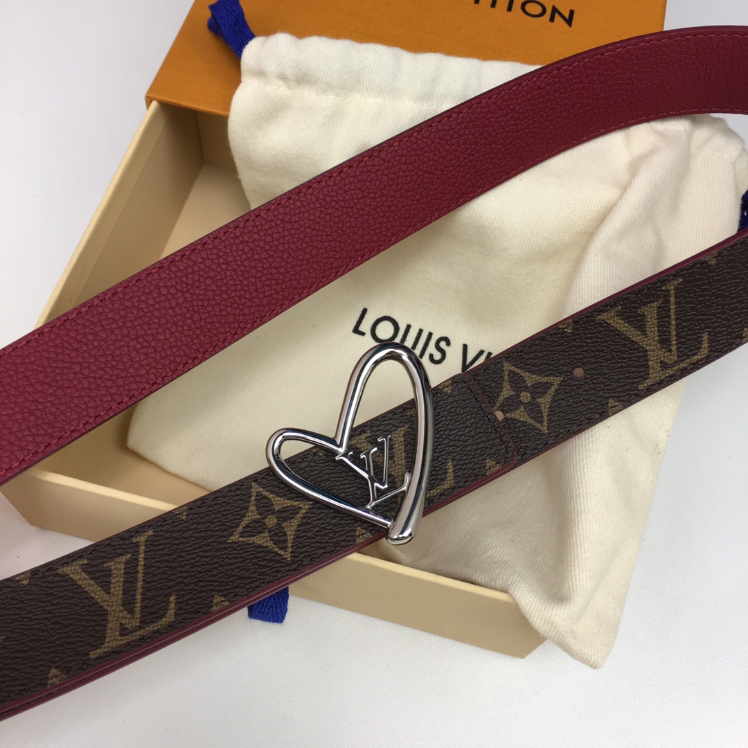 Louis Vuitton Female Basic Belt Cow Leather M