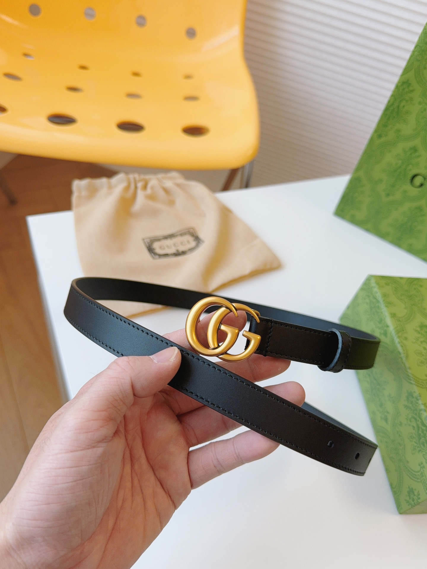 Gucci Female Leather Belt M