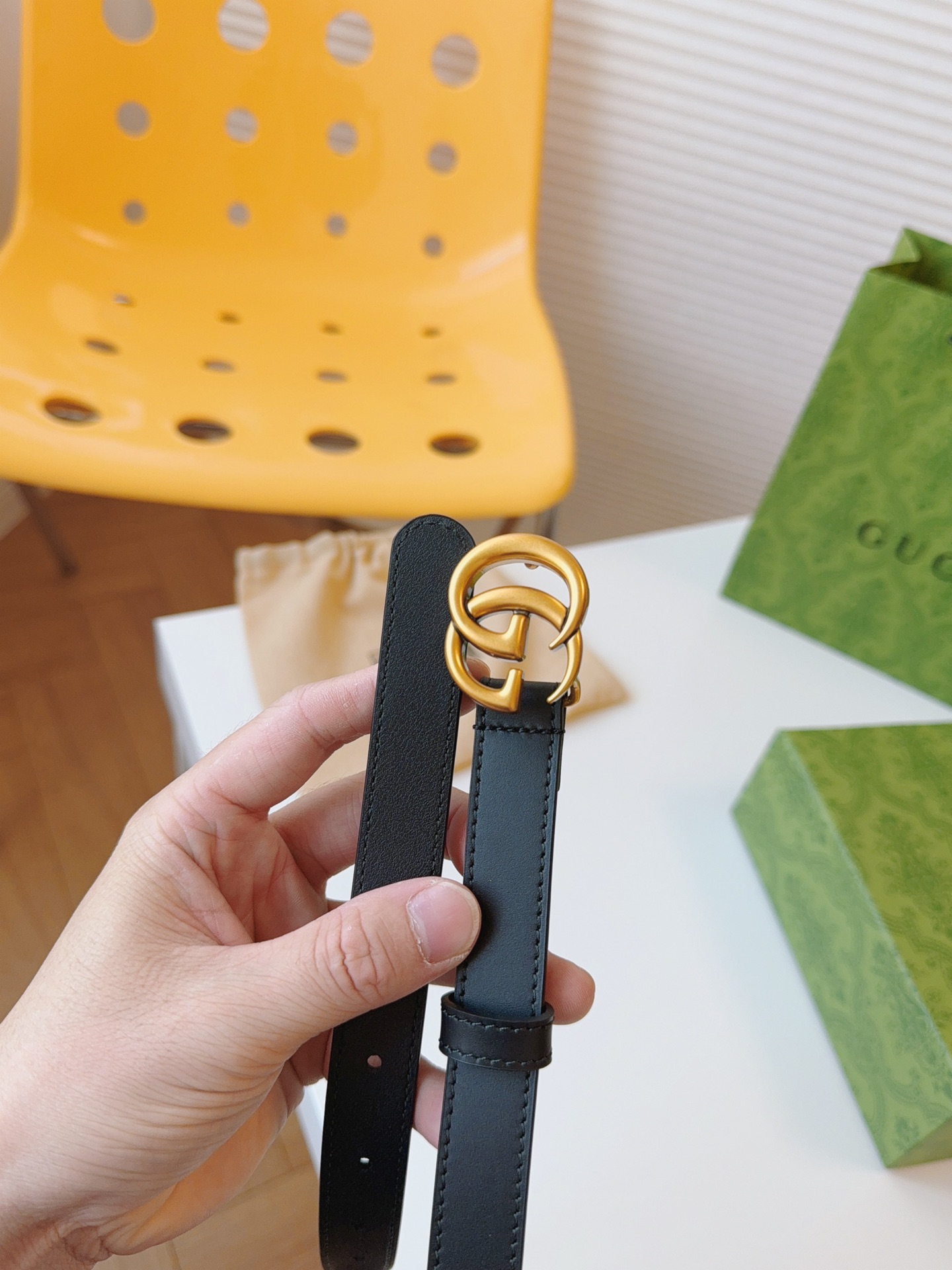Gucci Female Leather Belt M
